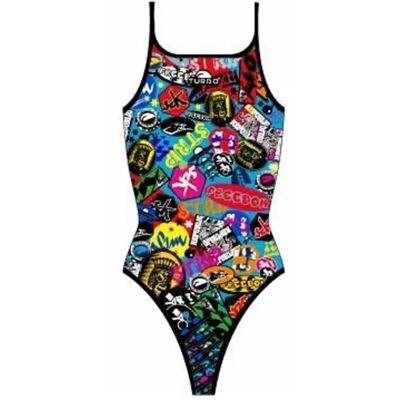 Turbo Traje De Baño Stickers Multicoloured M Turbo Traje De Baño Stickers Multicoloured M