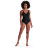 Speedo Brigitte Shaping Swimsuit Negro UK 40 Mujer