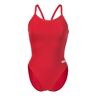 Arena Team Challenge Solid Swimsuit Rojo FR 36 Mujer