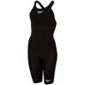 Speedo Fastskin Lzr Ignite Kneeskin Open Back Competition Swimsuit Negro UK 22 Mujer