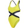 Speedo Convertible Cut Out Swimsuit Amarillo M Mujer