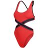 Speedo Convertible Cut Out Swimsuit Naranja S Mujer