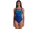 Arena Surfs Up Lightdrop Back Swimsuit Azul FR 46 Mujer