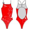 Turbo Stars Christmas Swimsuit Rojo XL Mujer