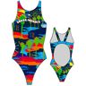 Turbo Santa Monica Swimsuit Negro 4XL Mujer