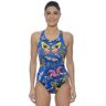 Turbo Style Butterfly Swimsuit Azul S Mujer