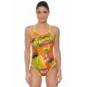 Turbo Tequila Sunrise Swimsuit Naranja M Mujer