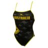 Turbo Australia Kangaroo Signal Swimsuit Negro 4XL Mujer