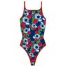 Turbo Roses&skulls Swimsuit Azul L Mujer