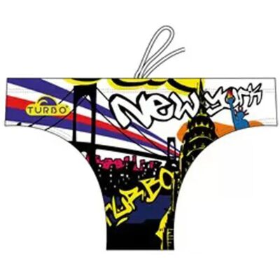 Turbo Bañador Slip New York Multicoloured 2XL Turbo Bañador Slip New York Multicoloured 2XL
