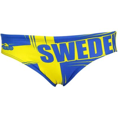 Turbo Bañador Slip Sweden Royal / Yellow XL Turbo Bañador Slip Sweden Royal / Yellow XL