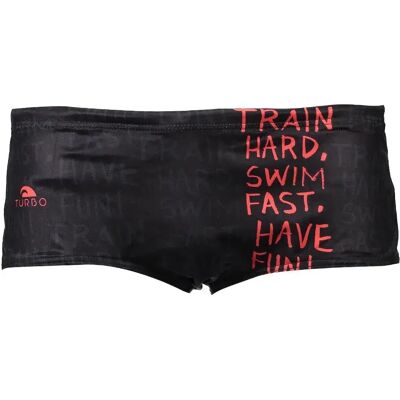 Turbo Bañador Bóxer France Train 14 Cm Black XL Turbo Bañador Bóxer France Train 14 Cm Black XL
