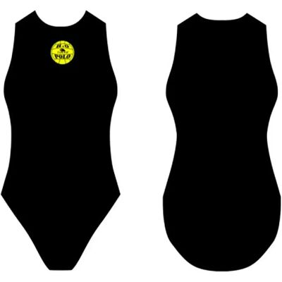 Turbo Traje De Baño Basic Waterpolo Black 9-10 Años Turbo Traje De Baño Basic Waterpolo Black 9-10 Años