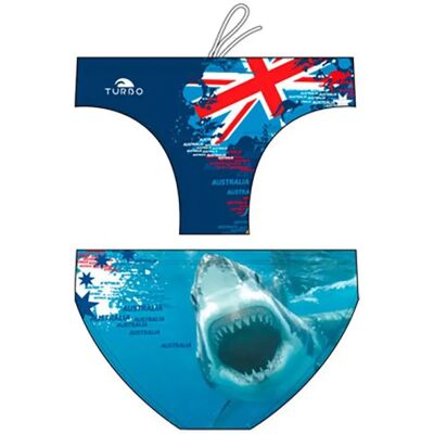 Turbo Bañador Slip Shark Australia 2015 Waterpolo Navy 5XL Turbo Bañador Slip Shark Australia 2015 Waterpolo Navy 5XL