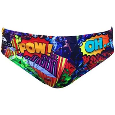 Turbo Bañador Slip Comic Orange L Turbo Bañador Slip Comic Orange L