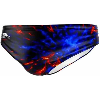 Turbo Bañador Slip Red Blue Fire Red 5XL Turbo Bañador Slip Red Blue Fire Red 5XL