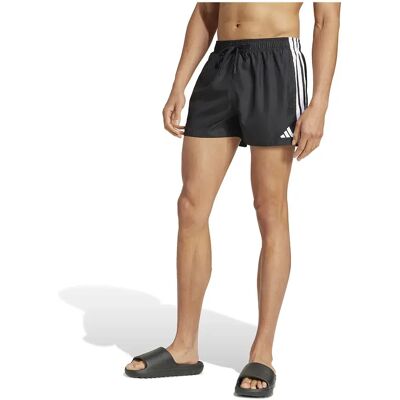 Adidas Bañador Corto 3 Stripes 3´´ Black / White S Adidas Bañador Corto 3 Stripes 3´´ Black / White S