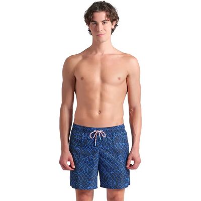 Arena Bañador Corto Water Prints Beach Allover 41.5cm Navy Multi S Arena Bañador Corto Water Prints Beach Allover 41.5cm Navy Multi S