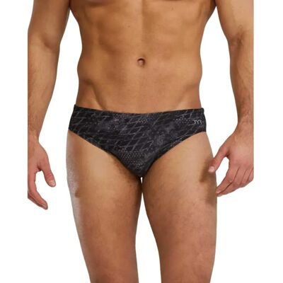 Tyr Bañador Slip Durafast Elite Etch Black / Steel 26 Tyr Bañador Slip Durafast Elite Etch Black / Steel 26