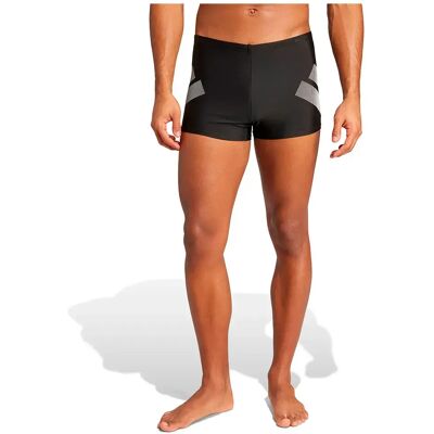 Adidas Bañador Bóxer Big Bars Black L Adidas Bañador Bóxer Big Bars Black L