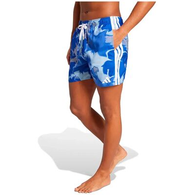 Adidas Bañador Corto Tie-dye Swim 5´´ Semi Lucid Blue / White S Adidas Bañador Corto Tie-dye Swim 5´´ Semi Lucid Blue / White S
