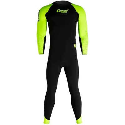 Cressi Traje De Neopreno De Manga Larga Karua 3-2 Mm Black / Green XL Cressi Traje De Neopreno De Manga Larga Karua 3-2 Mm Black / Green XL