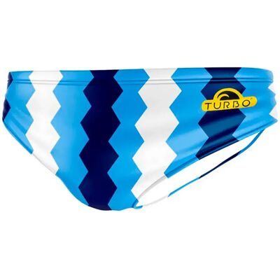 Turbo Bañador Slip Zip Tricolor Wp Navy Blue 10 Años Turbo Bañador Slip Zip Tricolor Wp Navy Blue 10 Años