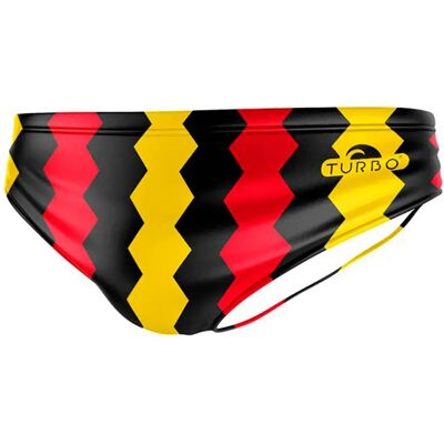 Turbo Bañador Slip Zip Tricolor Wp Yellow S Turbo Bañador Slip Zip Tricolor Wp Yellow S