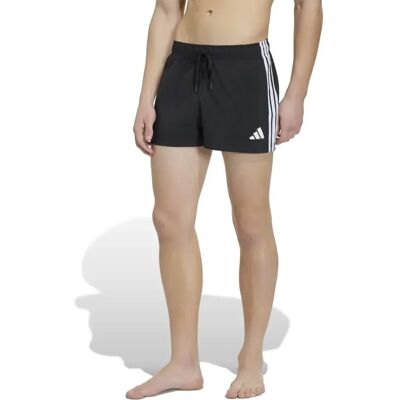 Adidas Bañador Corto 3 Stripes 3´´ Black / White 3XL Adidas Bañador Corto 3 Stripes 3´´ Black / White 3XL