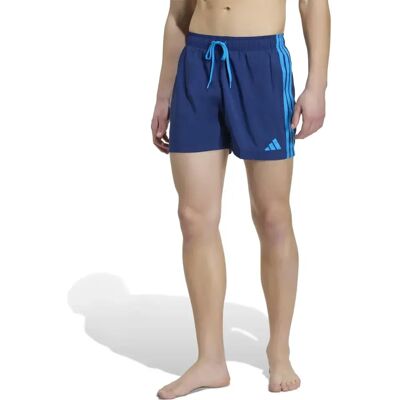 Adidas Bañador Corto 3 Stripes 5´´ Dark Blue / Bright Blue XS Adidas Bañador Corto 3 Stripes 5´´ Dark Blue / Bright Blue XS