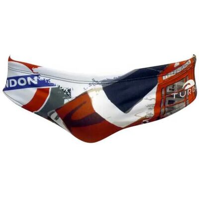 Turbo Bañador Slip London Multicoloured 5XL Turbo Bañador Slip London Multicoloured 5XL