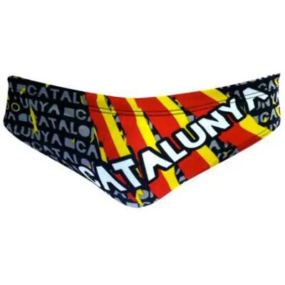 Turbo Bañador Slip Catalunya Black 5XL Turbo Bañador Slip Catalunya Black 5XL