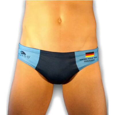 Turbo Bañador Slip Germany Sky Blue / Navy 5XL Turbo Bañador Slip Germany Sky Blue / Navy 5XL