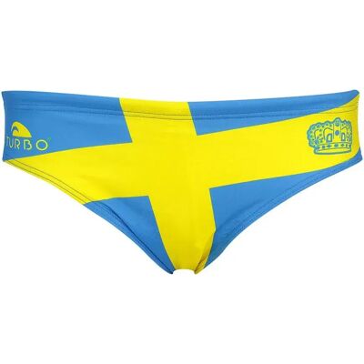 Turbo Bañador Slip Sweden Royal / Yellow XL Turbo Bañador Slip Sweden Royal / Yellow XL