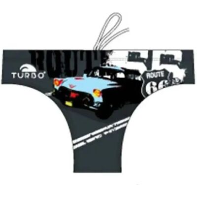 Turbo Bañador Slip Route 66 Cadillac Grey 5XL Turbo Bañador Slip Route 66 Cadillac Grey 5XL