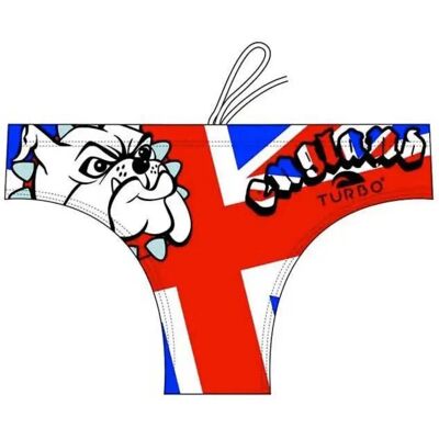 Turbo Bañador Slip England Bulldog Multicoloured 2XL Turbo Bañador Slip England Bulldog Multicoloured 2XL