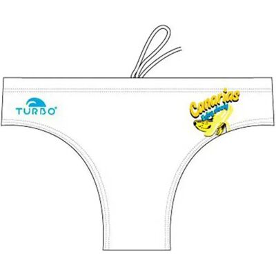 Turbo Bañador Slip Banana Enjoy Slowly Waterpolo White 2XL Turbo Bañador Slip Banana Enjoy Slowly Waterpolo White 2XL
