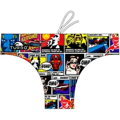 Turbo Bañador Slip Comic Polo City Multicoloured M Turbo Bañador Slip Comic Polo City Multicoloured M