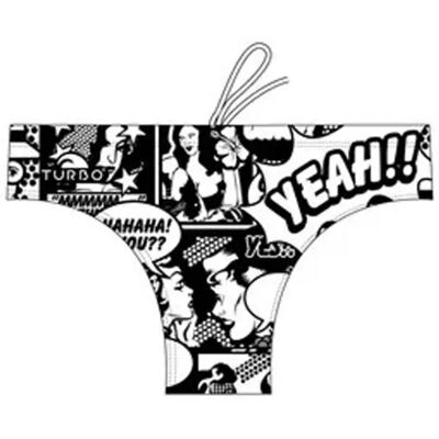 Turbo Bañador Slip Yeah Comic Multicolor XL Turbo Bañador Slip Yeah Comic Multicolor XL