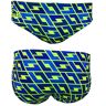 Turbo Last Swimming Brief Verde,Azul L Hombre