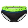 Santini Sleek Pietra Swimming Brief Verde,Negro S Hombre