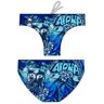 Turbo Aloha Swimming Brief Azul 2XL Hombre