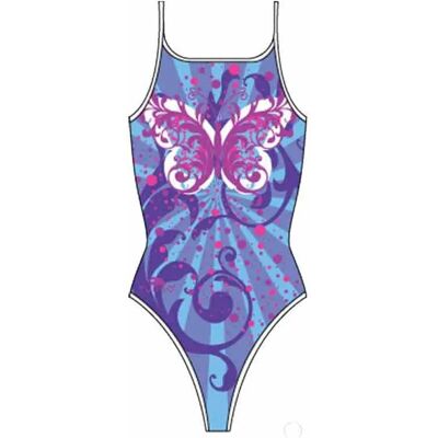 Turbo Traje De Baño Butterfly Star Purple L Turbo Traje De Baño Butterfly Star Purple L