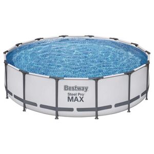 Bestway Steel Pro Max 427x107 Cm Round Tubular Pool Gris 13030L