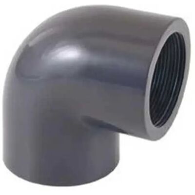 Cepex Codo De Pvc De 90º Con Rosca Hembra Bsp De Ø110 (22589) Grey One Size Cepex Codo De Pvc De 90º Con Rosca Hembra Bsp De Ø110 (22589) Grey One Size