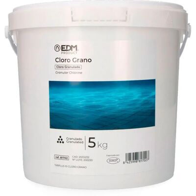 Edm Cloro Granulado 5kg Multicolor One Size Edm Cloro Granulado 5kg Multicolor One Size