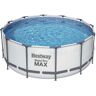 Bestway Steel Pro Max™ 366x122 Cm Round Steel Frame Above Ground Pool Blanco 10250 Liters