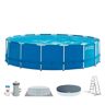 Intex Metal Frame Pool Azul 16805 Liters