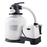 Intex Qx2600 Treatment Plant Sand Filter With Saline Chlorination Krystal Clear 56800 L 11g/h Plateado