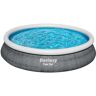 Bestway 57313 Fast Set Rattan Ø457x84cm Round Inflatable Pool Azul 9677 Liters